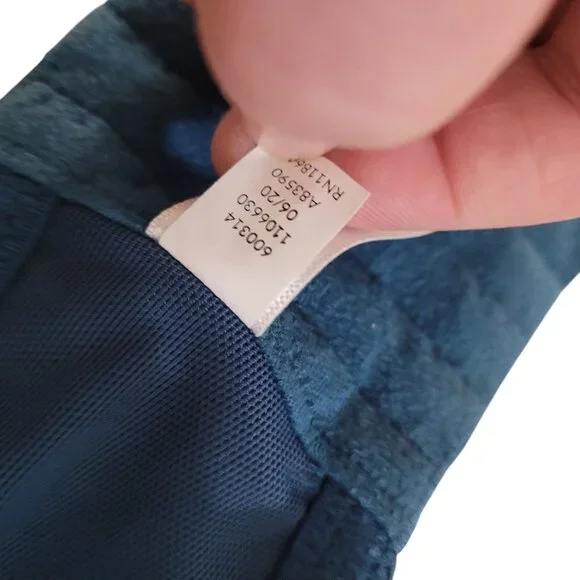 Cacique Size 46DD So Light Lightly Lined T-Shirt Bra Poseidon Teal Blue Wired - Picture 13 of 15